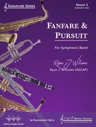 Fanfare & Pursuit Concert Band sheet music cover Thumbnail